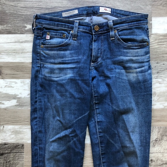 AG Adriano Goldschmied The Legging Ankle Super Skinny Ankle Medium Wash Denim - Picture 6 of 15